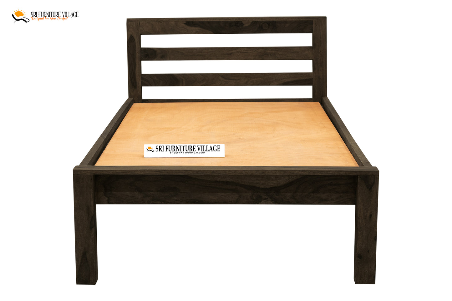 Stone / Single Size Bed 